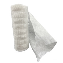 Wet and dry dual use  Good water absorption spunlace non-woven dry roll 100% viscose